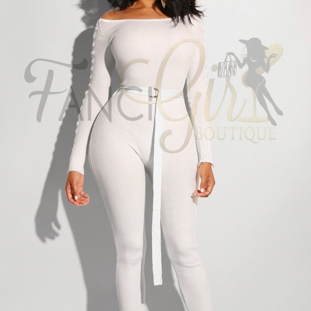 Fanci White Jumpsuit